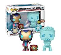 ¡Pop! Morgan & Tony Stark Glows in The Dark 2 Pack Special Edition