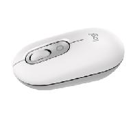 Logitech Pop Mouse Ratón Inalámbrico Compacto con Función de Emojis Personalizables Blanco