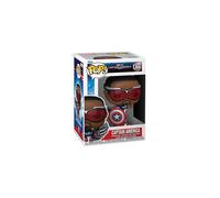 Funko Pop! Marvel: Captain America: Brave New World - Captain America - Figura de Vinilo Coleccionable - Idea de Regalo- Mercancia Oficial - Juguetes para Niños y Adultos - Movies Fans