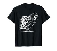 Pop Music Legend Retro Groove Move con The Beat Vibes Camiseta