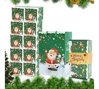 Pop Open Box 10 piezas - material de cartón, decoración de fantasía con bolso y estuche, navidad Surprise Pleging Pop -Up | Caja de Navidad para celebración de vacaciones amigos de la familia