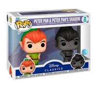 Pop Pack 2 Figures Disney Peter Pan - Peter Pan & Peter Pans Shadow Esclusiva Fu