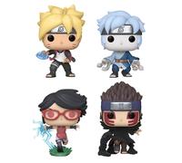 Pop Pack 4 Figures Boruto Esclusiva Funko