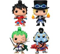 Pop Pack 4 Figures One Piece Esclusiva Funko