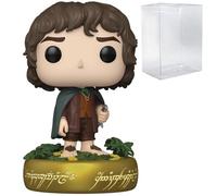POP Películas: El Señor de los Anillos - Frodo Baggins (Glow-in-The-Dark) Funko Figura de vinilo (incluye funda protectora de caja compatible), multicolor, 3.75 pulgadas