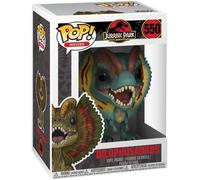 ¡pop! películas: parque jurásico - dilophosaurio con chase