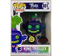 Pop Películas trolls World Tour Edición Limitada Especial King Trollex Glow In The Dark! #881