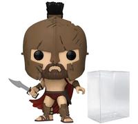 POP Películas: WB 100-300, Leonidas con casco edición limitada Chase Funko figura de vinilo (incluye funda protectora de caja compatible), multicolor, 3.75 pulgadas