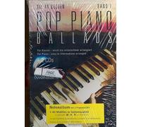 Pop Piano Ballads Band 1 (+2 CD + GM/XG/XF Midifiles en memoria USB): para piano, teclado, ordenador