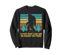 Pop-Pop Like Me Hard Find Bigfoot Día del Padre Sasquatch Sudadera