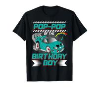 Pop-Pop of The Birthday Boy Race Car Party Family Matching Camiseta