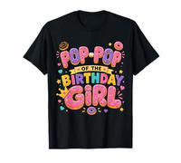 Pop Pop of The Birthday Girl Donut Party Theme Camiseta