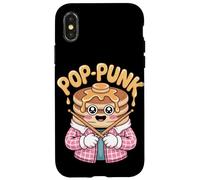 Pop-Punk Panqueques de Franela Kawaii Punk Carcasa para iPhone X/XS