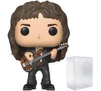 POP Queen - Figura de vinilo de John Deacon Funko Rocks (incluye funda protectora de caja compatible)
