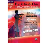 Pop & Rock Hits – Saxofón alto – Libro + 2 CD – Alfred Music