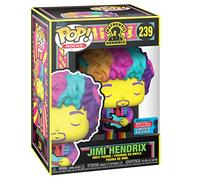 POP! Rocks 239 Jimi Hendrix Blacklight 2021 - Adhesivo decorativo