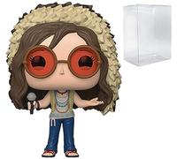 POP Rocks: Janis Joplin Funko - Figura de vinilo (incluye funda protectora compatible), multicolor, 9,5 cm