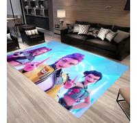 Pop Singer Floor Mat Cartoon Rugs Kids Nursery Carpet Play Mat For Girls Room Living Room Bedroom Kitchen Home Decor(02,160 * 200cm)