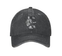 Pop Singer Johnny Hallyday Gorras de béisbol de Verano Sombrero de Verano Vaquero Vintage Gorra Ajustable de Golf Divertida para Correr Gorra para Hombres y Mujeres
