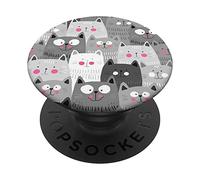 Pop Sockets - Soporte de agarre para gatos PopSockets PopGrip Intercambiable