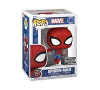 POP Spider-Man with Sandwich The Dog Funko Figura de vinilo #1449 - Entertainment Earth Exclusive