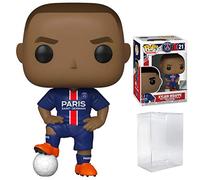 Pop! Sports Soccer Paris Saint Germain's, Kylian Mbappé #21 Figura de acción (Bundled with Pop Box Protector para Proteger)