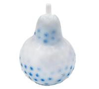 Pop Squeeze Toys - Pop Soft Non-Sticky Pear, Fidget Toys with Sensory Refillable Gunk, Stress Relief Squeeze Fruit, Yellow, Quirky Desk Toy for 15-35 Years Old Youth Birthday Holiday