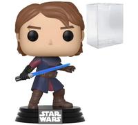 POP Star Wars: Clone Wars - Figura de vinilo de Anakin Skywalker Funko (incluido con funda protectora de caja compatible), multicolor, 9,5 cm