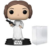POP Star Wars: New Classics - Figura de vinilo de la princesa Leia Funko (incluye funda protectora de caja compatible), multicolor, 3.75 pulgadas