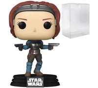 POP Star Wars: The Mandalorian - Bo-Katan Kryze Edición Limitada Chase Funko Pop Figura de vinilo (incluye funda protectora compatible con caja pop), multicolor, 3.75 pulgadas