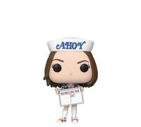 POP [Stranger Things - Figura de vinilo Funko de Robin Buckley Scoops Ahoy Outfit (incluye funda protectora de caja compatible)