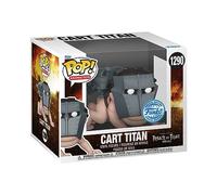 Pop! Super: Attack on Titan - Cart Titan | Merchandising Oficial - Figura de Vinilo Coleccionable para Decoración - Regalo Friki de Cumpleaños