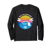 Pop Tarts Tostadora Pasteles Ride The Flavor Wave Surf Sunset Manga Larga
