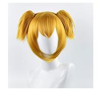 POP TEAM EPIC Popko 35cm Pipimi 100cm straight Cosplay Wig Pigtail Halloween Party Heat Resistant Synthetic Hair + Free Wig Cap Popko