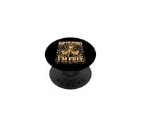 Pop The Bubbly Im Free Divorcio Divertido PopSockets PopGrip Adhesivo