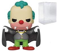 POP The Simpsons: Treehouse of Horror - Figura de vinilo Funko de vampiro Krusty (incluye funda protectora de caja compatible), multicolor, 3.75 pulgadas