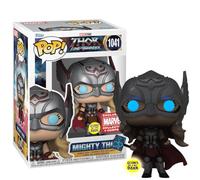 POP Thor Love & Thunder Marvel Collector Corps Exclusivo Glow in The Dark Mighty Thor #1041 con estuche acrílico gratis