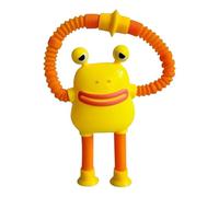 Pop Tube Animals - Sensory Suction Toys, Strighty Fildget Tubes | Juguete De Rana Telescópica Con Retoños Para El Juego Táctil, Herramientas De Enfoque Para Niños Con TDAH, Autismo O Alivio Del Estrés