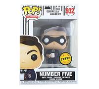 Pop! TV: Number Five Chase Edition The Umbrella Academy Pop! Vinyl Figure (Includes Compatible Pop Box Protector Case)