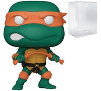 POP TV: Teenage Mutant Ninja Turtles - Figura de vinilo Funko de Miguel Ángel (incluye funda protectora de caja compatible), multicolor, 3.75 pulgadas