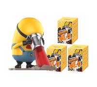 POP Universal Me 4 Series - Figuras coleccionables de personajes de la serie 3 cajas de personajes articulados de 2.5 pulgadas, diseño premium, regalos para mujeres, juguete coleccionable favorito de