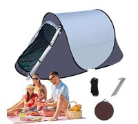 pop -up para acampar - toldos de picnic, 1-2 protector solar Configuración automática instantánea Family Shelter para viajar de camping