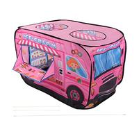 Pop Up Play Tent Ice Cream Truck Pop Up Kids Playhouse para Actividades en Interiores y Exteriores
