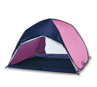 Pop Up Tent 3-4 People Family Beach Tent Camping Shelter Anti Sun Shade Outdoor Cabana
