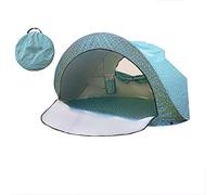 Pop Up Tent, Automatic Pop Up Portable Outdoors Family Beach 3-4 Persons Tent for Family Camping, Fishing, Picnic, Bench