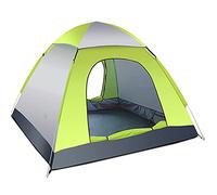 Pop-Up Tents 3-4 Person Orange Lightweight,with Easy Set-Up Portable Dome Tents,for Outdoor Activities,Beach Tent