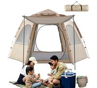 Pop-ups para Camping, Camping Pop-up | Cúpula Impermeable Para 5-8 Personas - Cortinas Instantáneas Portátiles De Campo De Fácil Instalación Para Senderismo