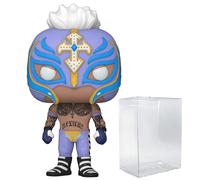 POP WWE: Rey Mysterio Funko Figura de vinilo (incluye funda protectora de caja compatible)