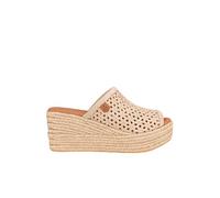 POPA Cuña Baja Yute Arenita Picado Beige