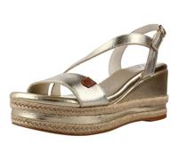 POPA Ipanema LAMINAD Sandalia Metalizado cuña Alta Cierre Hebilla para: Mujer Color: Oro Talla: 38